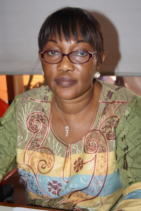 Mme Coulibaly Mariam Fétégué (Présidente du Comité d’Organisation du Dîner-Gala) : 